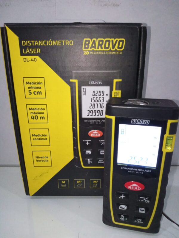 Distanciómetro laser BAROVO