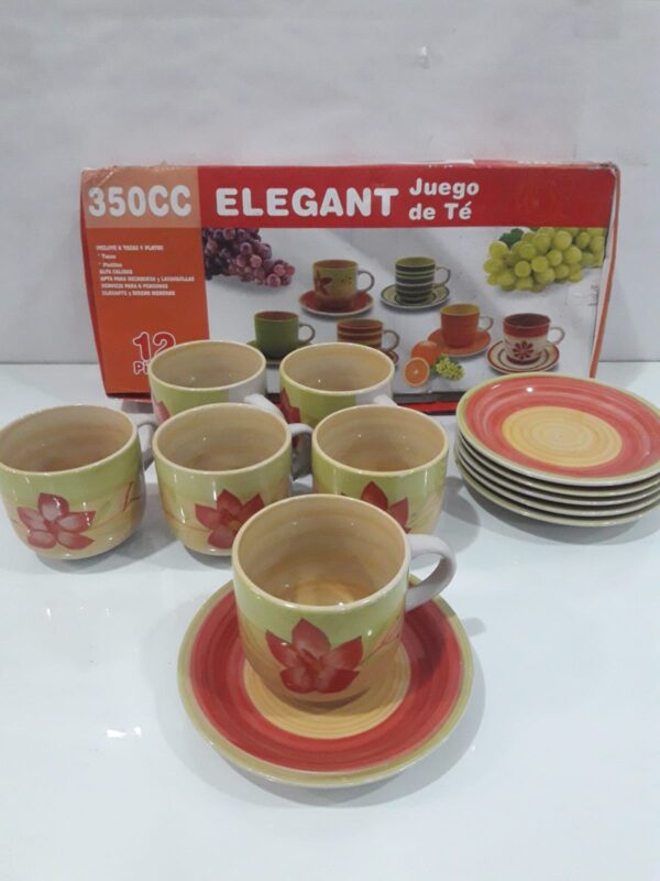 Juego de té ELEGANT